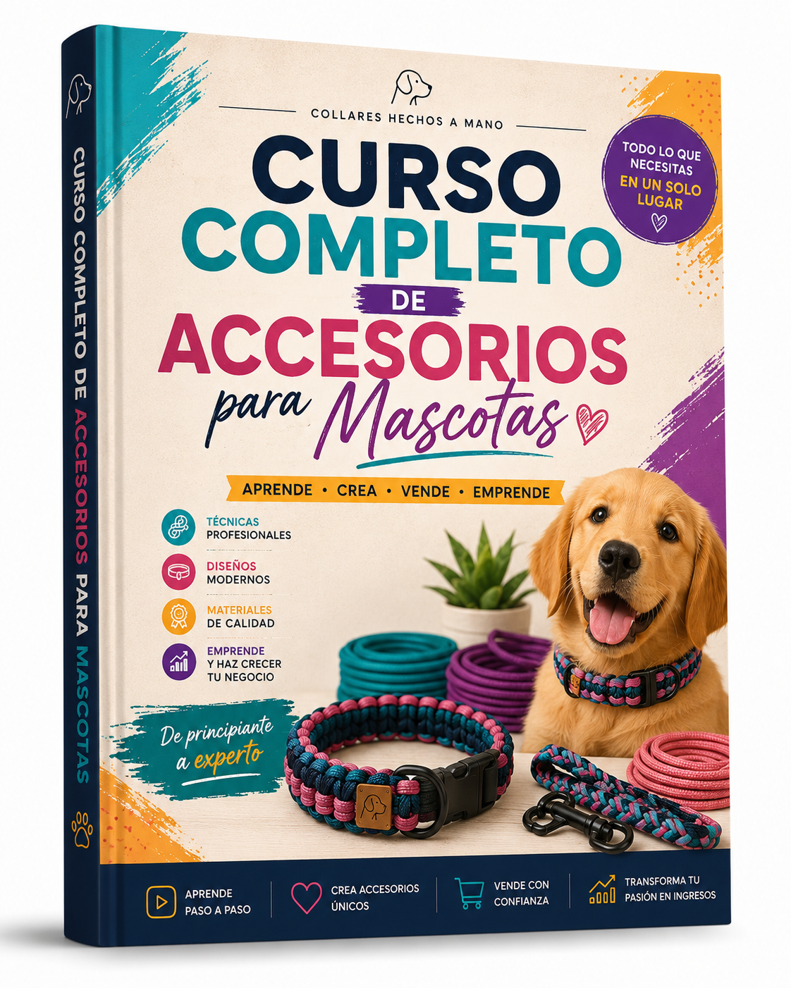 Curso Completo de Accesorios para Mascotas + 6 bonos de regalo